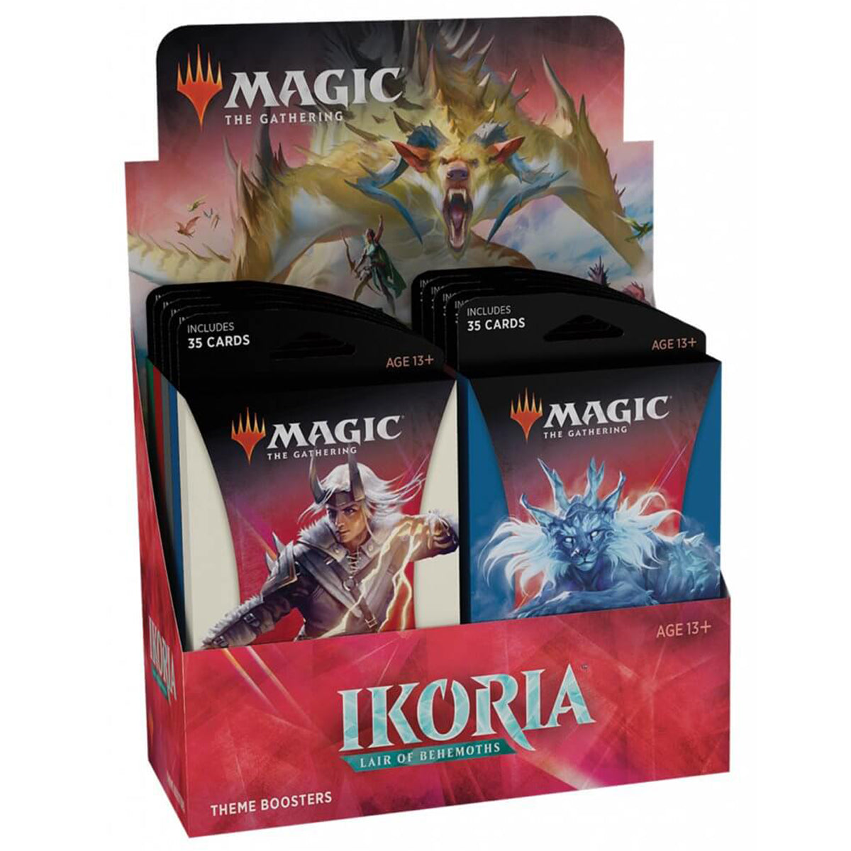 Magic Ikoria Lair of Behemoths Theme Boosters (Set of 6) MTG - Trading Card Games