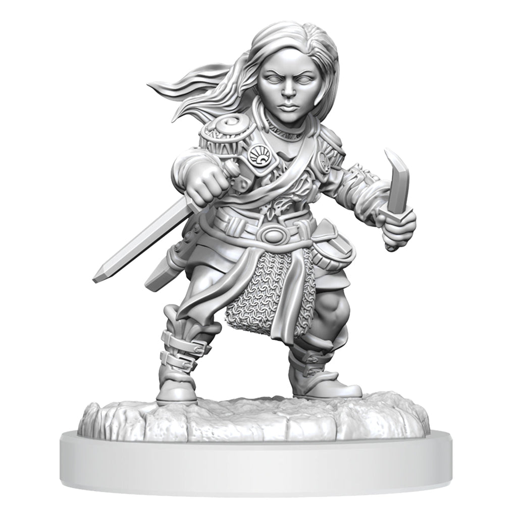 D&D Nolzurs Marvelous Miniatures Halfling Rogue Female - Miniatures - 3