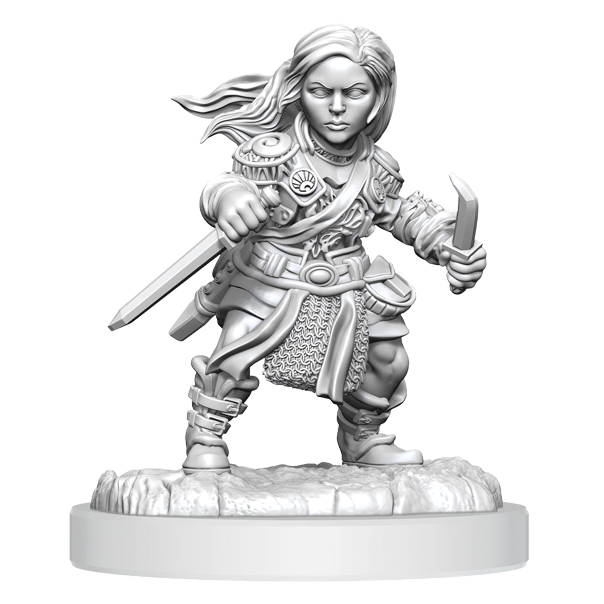 D&D Nolzurs Marvelous Miniatures Halfling Rogue Female - Miniatures - 3