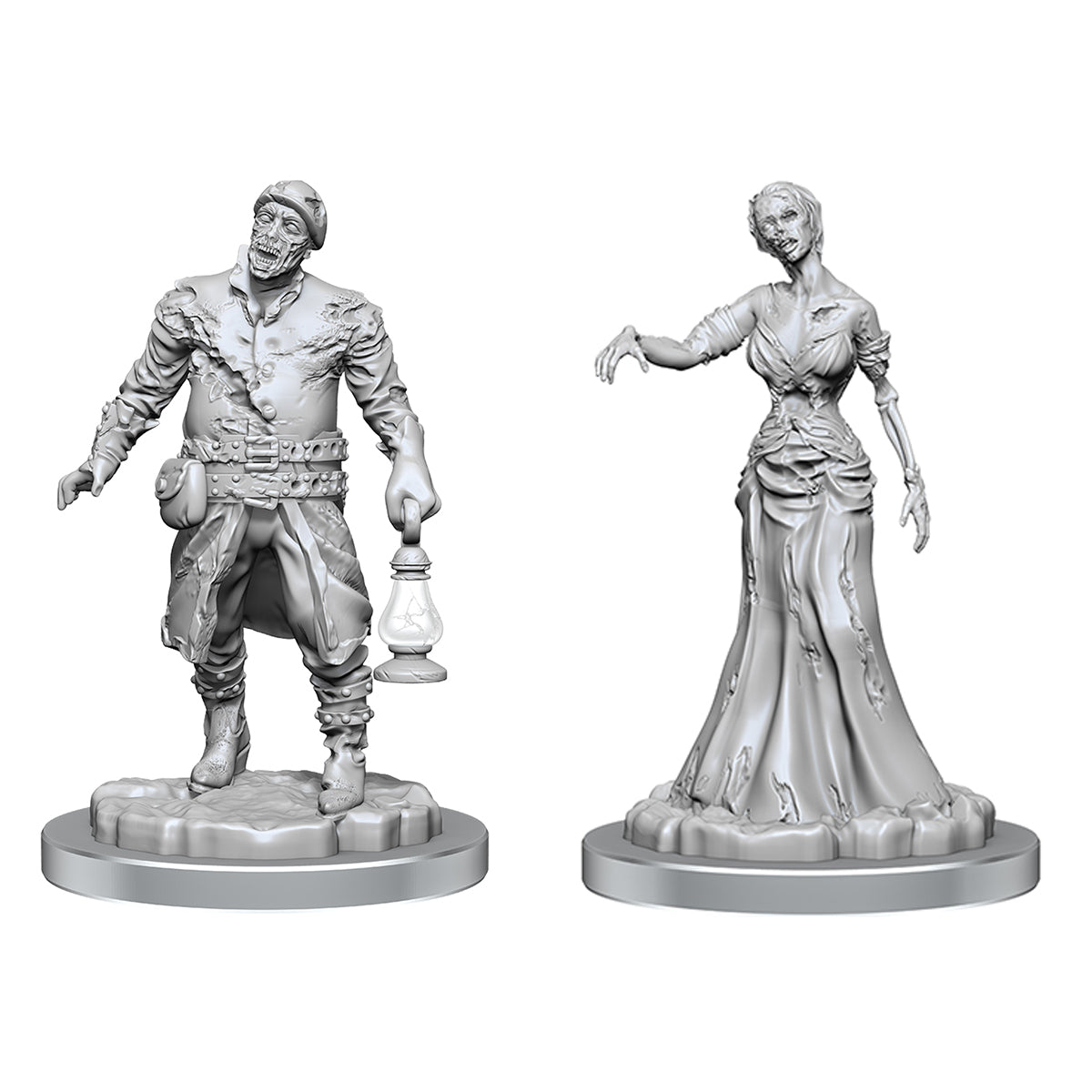 Wizkids Deep Cuts Zombies - Miniatures