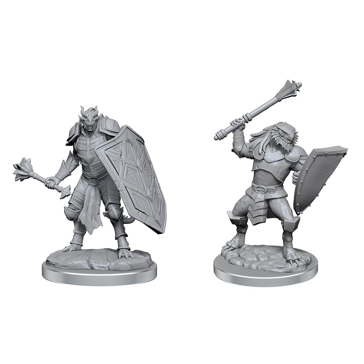 D&D Nolzurs Marvelous Miniatures Dragonborn Clerics - Miniatures