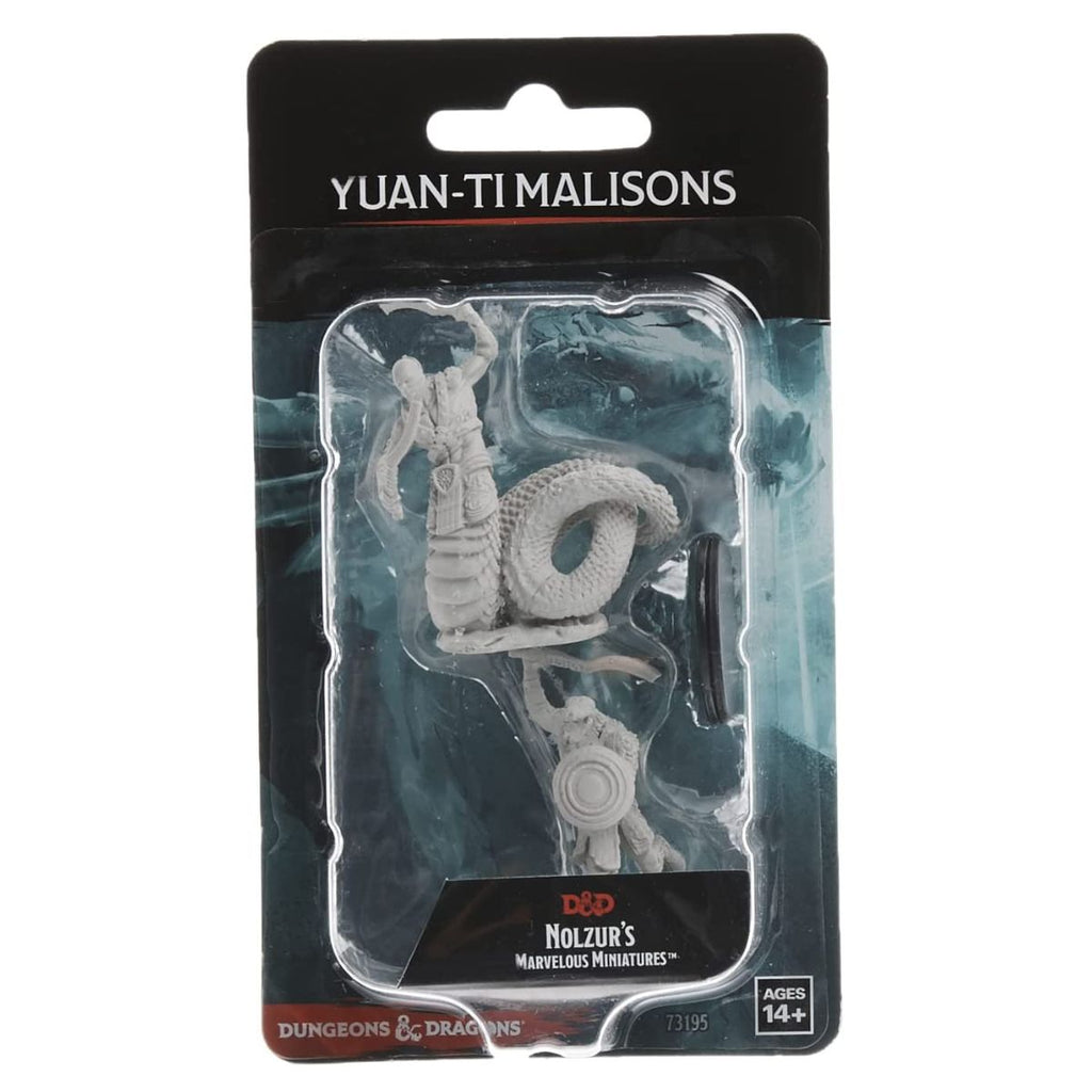 D&D Nolzurs Marvelous Unpainted Miniatures Yuan-Ti Malisons - Miniatures