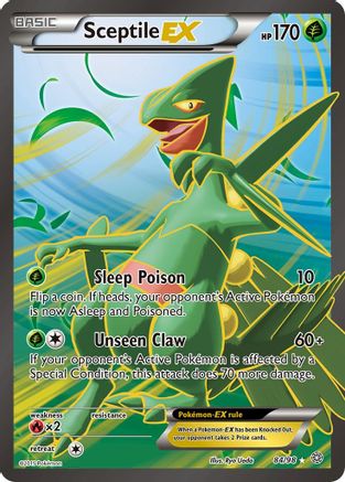 Sceptile-EX 84/98 - Ancient Origins Holofoil - Single Cards