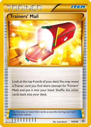 Trainers' Mail 100/98 - Ancient Origins Holofoil - Single Cards