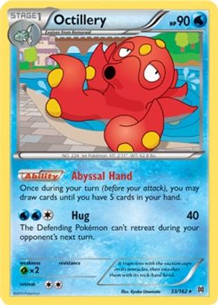 Octillery 33/162 - BREAKthrough Holofoil - Single Cards