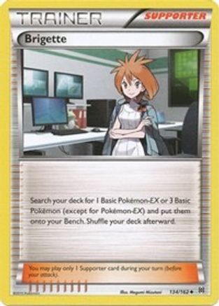 Brigette 134/162 - BREAKthrough Reverse Holofoil - Single Cards