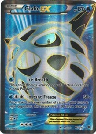Glalie EX (Full Art) 155/162 - BREAKthrough Holofoil - Single Cards