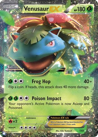 Venusaur-EX 1/83 - Generations Holofoil - Single Cards