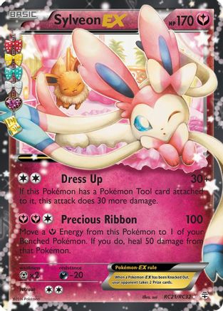 Sylveon-EX RC21/83 - Generations Holofoil - Single Cards