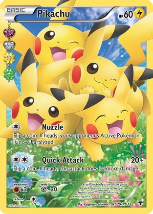 Pikachu RC29/83 - Generations Holofoil - Single Cards