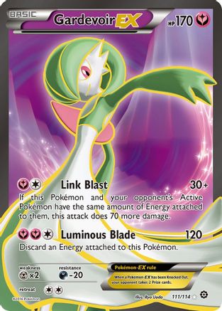 Gardevoir EX (Full Art) 111/114 - Steam Siege Holofoil - Single Cards