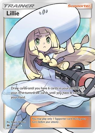 Lillie 147/149 - Sun & Moon Pokemon Holofoil - Single Cards