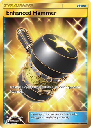 Enhanced Hammer 162/145 - Guardians Rising Pokemon Holofoil - Single Cards