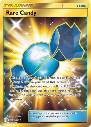 Rare Candy 165/145 - Guardians Rising Pokemon Holofoil - Single Cards