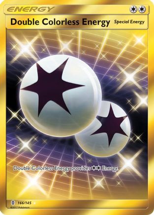 Double Colorless Energy 166/145 - Guardians Rising Pokemon Holofoil - Single Cards