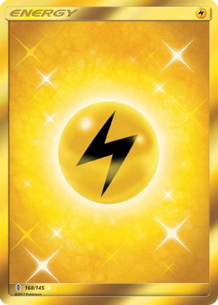 Lightning Energy 168/145 - Guardians Rising Pokemon Holofoil - Single Cards