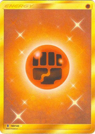 Fighting Energy 169/145 - Guardians Rising Pokemon Holofoil - Single Cards