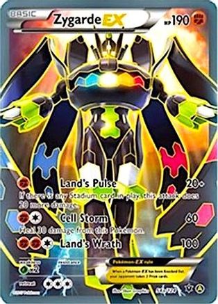 Zygarde-EX 54a/124 - Fates Collide Holofoil - Single Cards