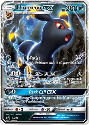 Umbreon GX - SM36 SM36/248 - SM Promos Holofoil - Single Cards