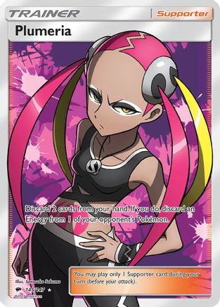 Plumeria 145/147 - Burning Shadows Pokemon Holofoil - Single Cards