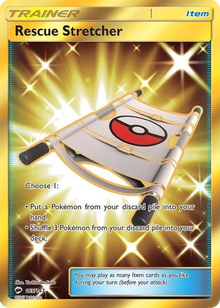 Rescue Stretcher 165/147 - Burning Shadows Pokemon Holofoil - Single Cards