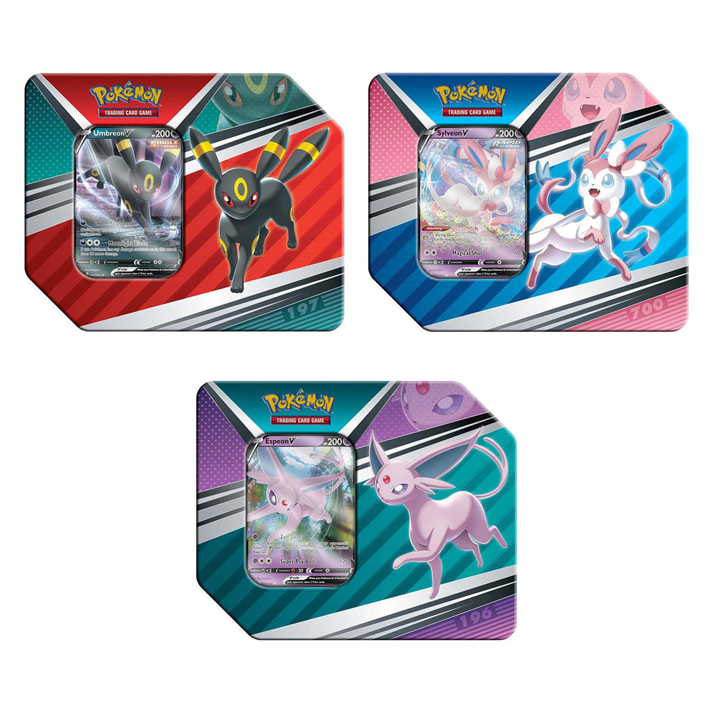 POKEMON V Heroes Tin (Set of 3) - Trading Card Games