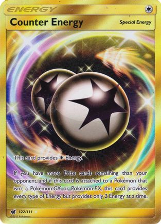 Counter Energy 122/111 - Crimson Invasion Pokemon Holofoil - Single Cards