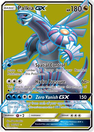 Palkia-GX 147/156 - Ultra Prism Pokemon Holofoil - Single Cards