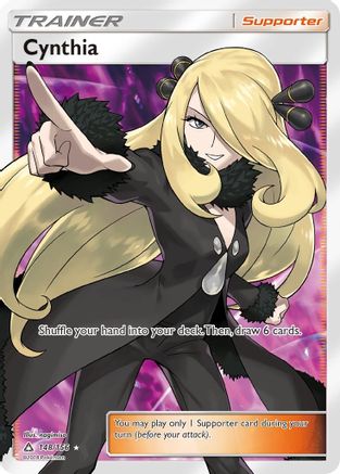 Cynthia 148/156 - Ultra Prism Pokemon Holofoil - Single Cards