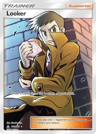 Looker 152/156 - Ultra Prism Pokemon Holofoil - Single Cards