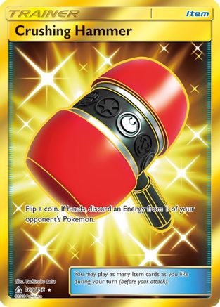 Crushing Hammer 166/156 - Ultra Prism Pokemon Holofoil - Single Cards