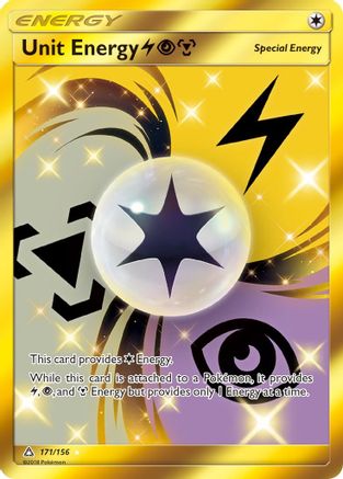 Unit Energy LightningPsychicMetal 171/156 - Ultra Prism Pokemon Holofoil - Single Cards