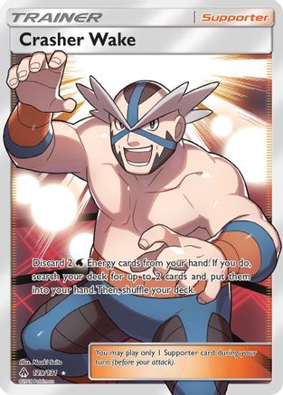 Crasher Wake 129/131 - Forbidden Light Pokemon Holofoil - Single Cards