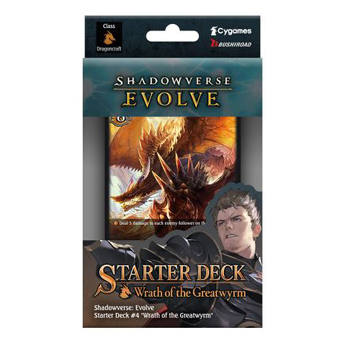 Shadowverse Evolve SD04 Wrath of the Greatwyrm Starter Deck - Trading Card Games