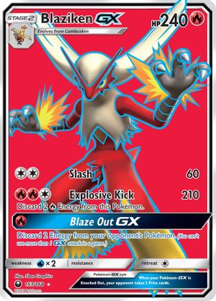 Blaziken-GX 153/168 - Celestial Storm Pokemon Holofoil - Single Cards