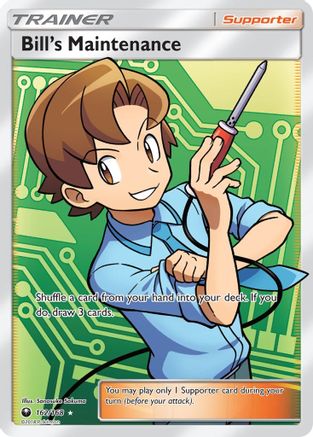 Bill's Maintenance 162/168 - Celestial Storm Pokemon Holofoil - Single Cards