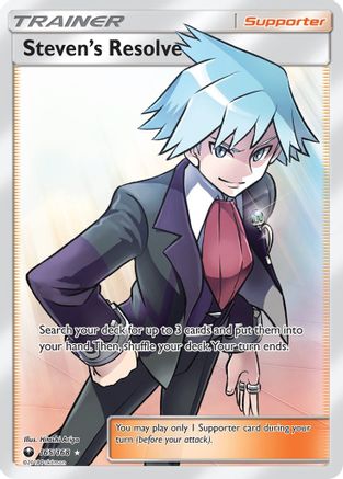 Steven's Resolve 165/168 - Celestial Storm Pokemon Holofoil - Single Cards