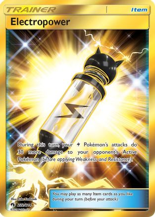 Electropower 232/214 - Lost Thunder Pokemon Holofoil - Single Cards