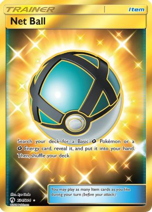 Net Ball 234/214 - Lost Thunder Pokemon Holofoil - Single Cards