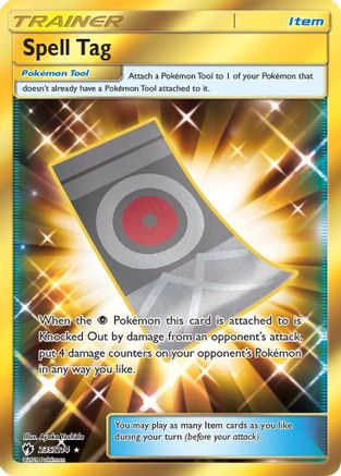 Spell Tag 235/214 - Lost Thunder Pokemon Holofoil - Single Cards