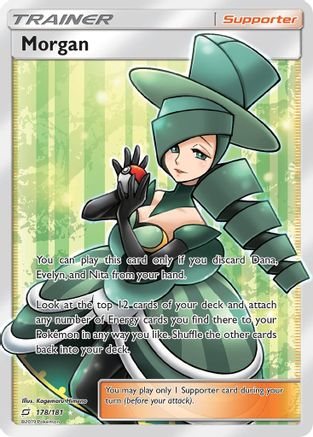 Morgan 178/181 - Team Up Pokemon Holofoil - Single Cards