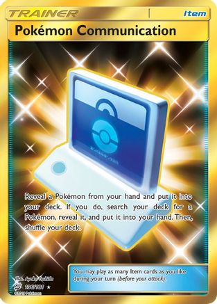 PokÃ©mon Communication 196/181 - Team Up Pokemon Holofoil - Single Cards