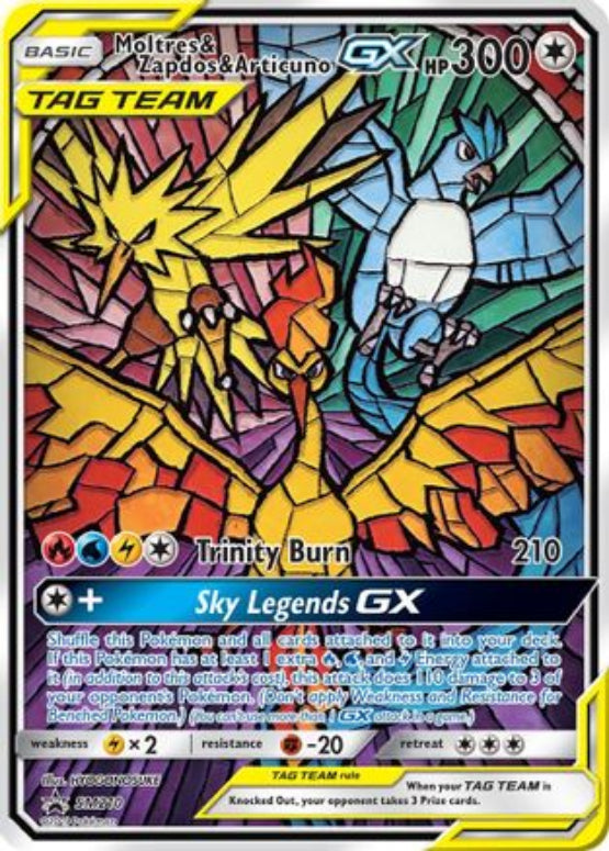 Moltres & Zapdos & Articuno GX SM210/248 - SM Promos Holofoil - Single Cards