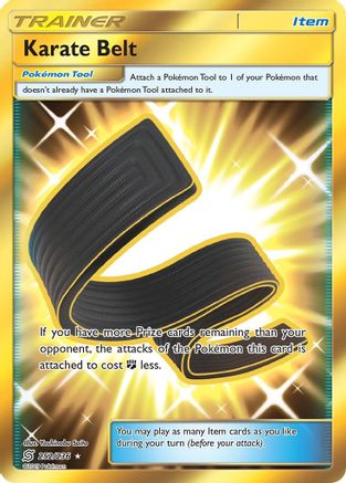 Karate Belt 252/236 - Unified Minds Pokemon Holofoil - Single Cards