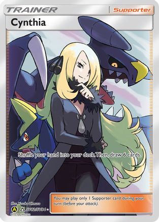 Cynthia SV82/94 - Shiny Vault Pokemon Holofoil - Single Cards