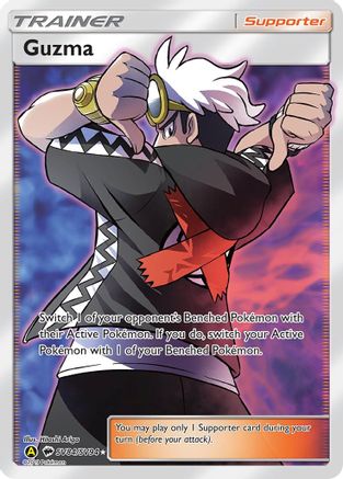 Guzma SV84/94 - Shiny Vault Pokemon Holofoil - Single Cards