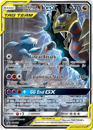 Garchomp & Giratina GX - SM193 SM193/248 - SM Promos Holofoil - Single Cards