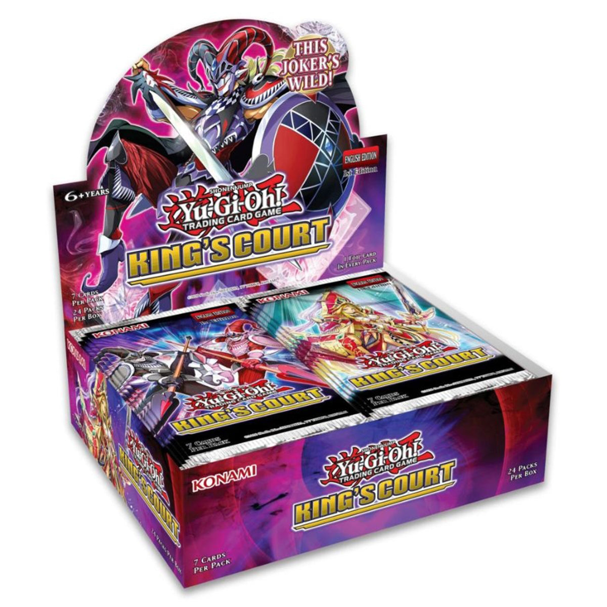 King's Court Booster Box YuGiOh - Trading Card Games