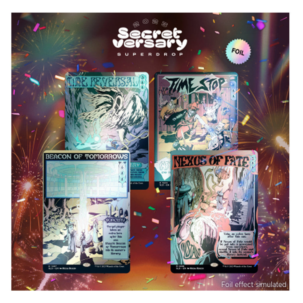 Magic Secret Lair Tales of the Time Stoppers Foil Edition - Trading Card Games