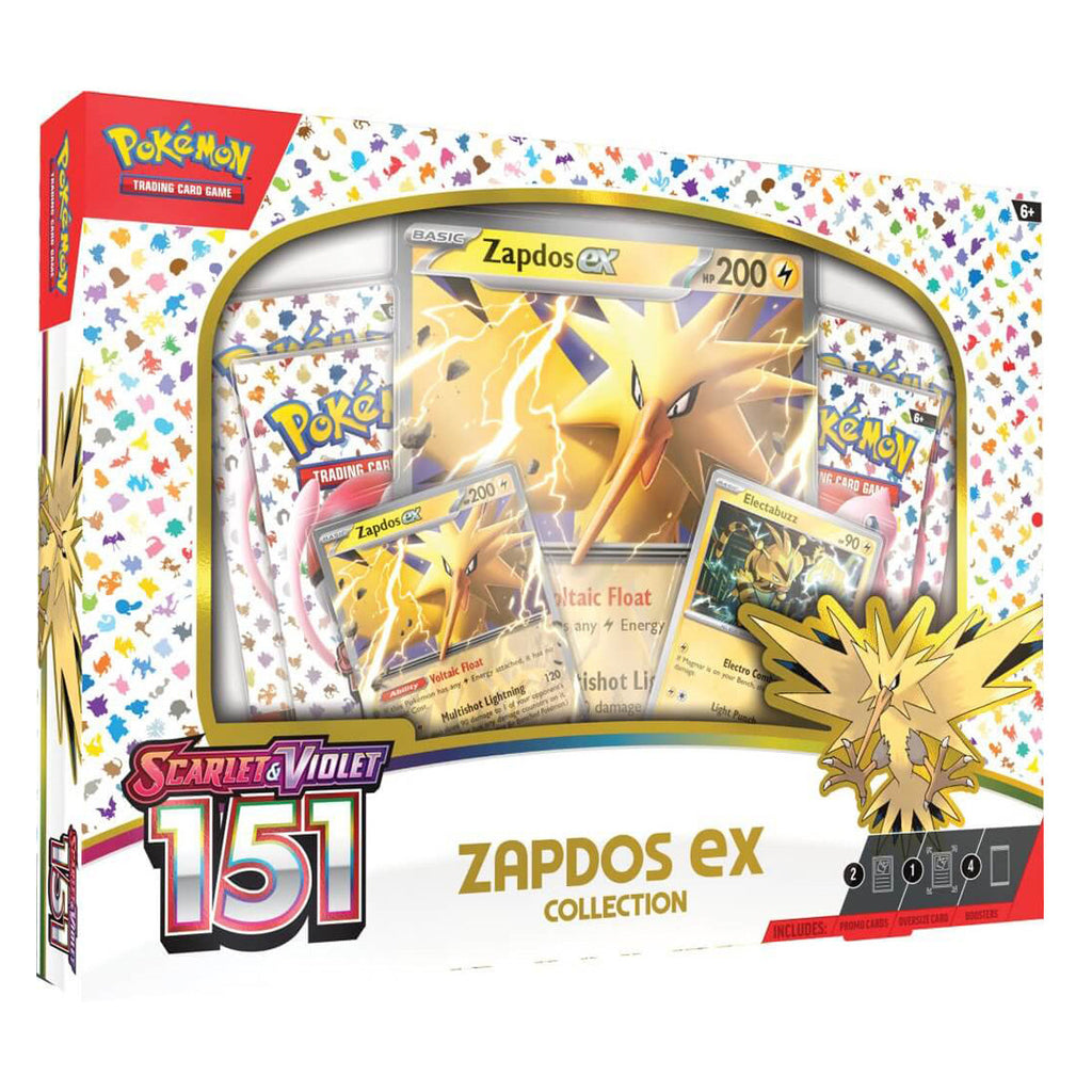 POKEMON TCG Scarlet & Violet 151 Collection—Zapdos ex - Trading Card Games